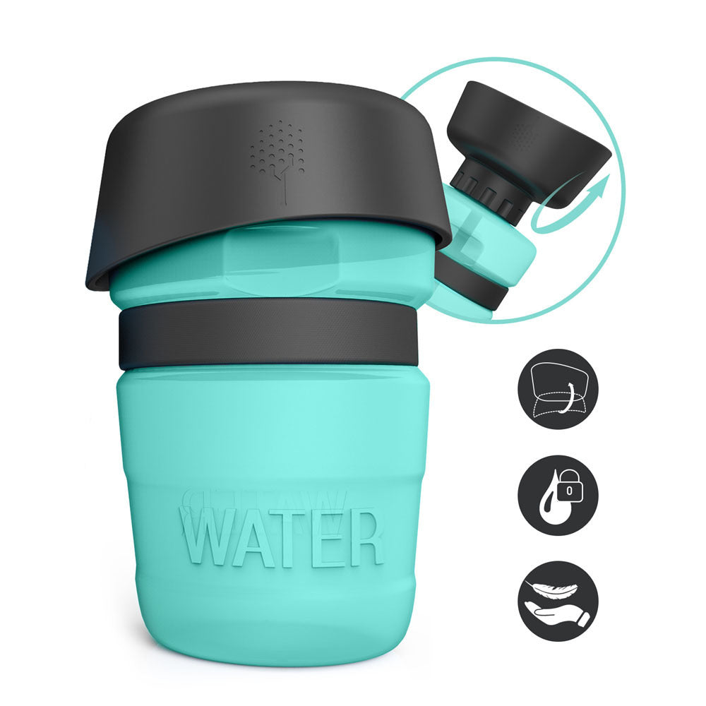 AquaBuddy – Faltbare Hunde-Trinkflasche