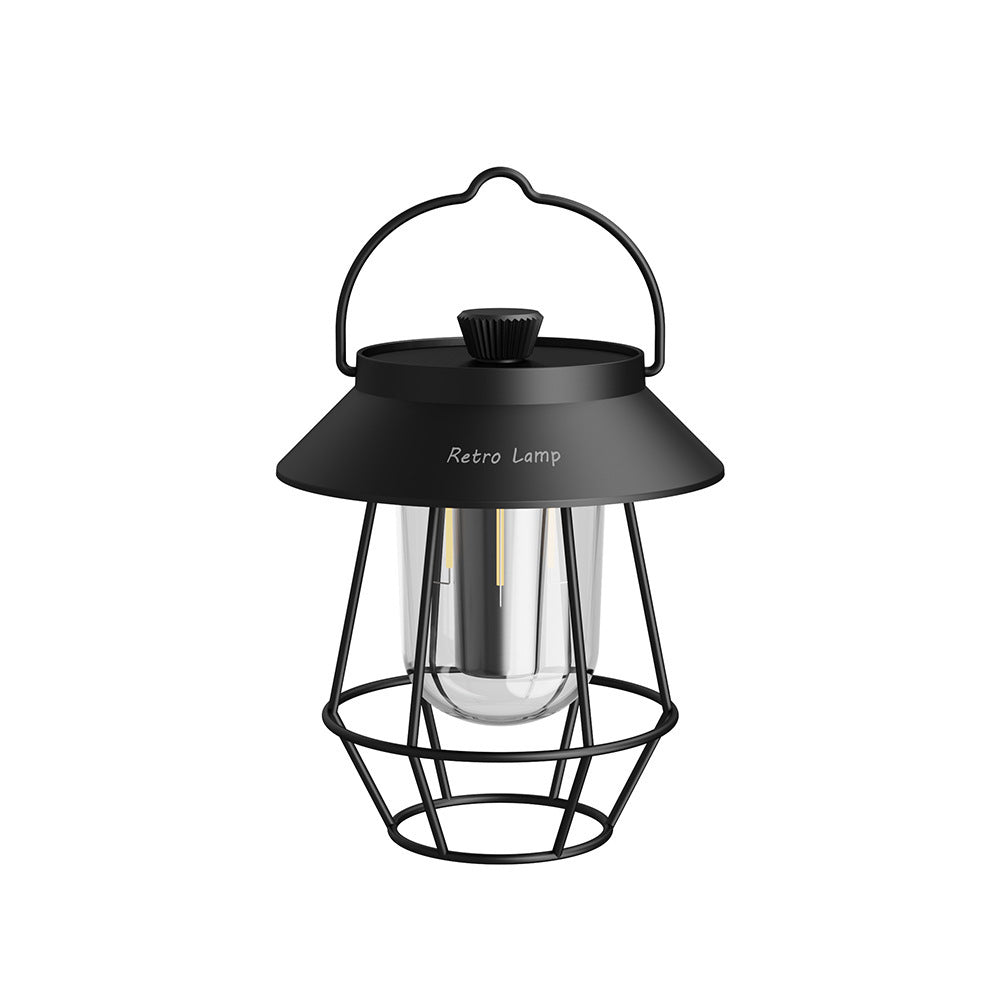 GlowCamp LED Lantern – Retro